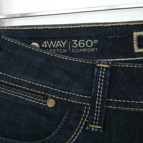DL1961 Milano Boot Jeans Dark 4 Way 360 Stretch‎ 26 x 32 - Picture 9 of 11